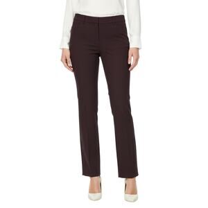 41 Hawthorn Women’s Becca Bootcut Pants Chestnut Mid Rise Stretch NWT Size 6